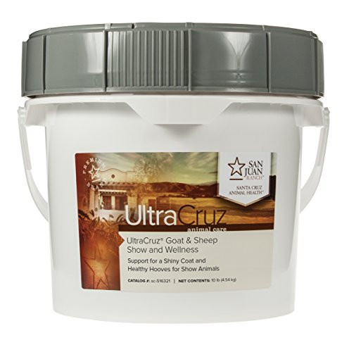 UltraCruz Goat and Sheep Show and Wellness Supplement  10 lb  Pellet -sc-516321-