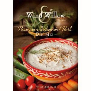 Wind and Willow Parmesan Balsamic and Herb Dip Mix