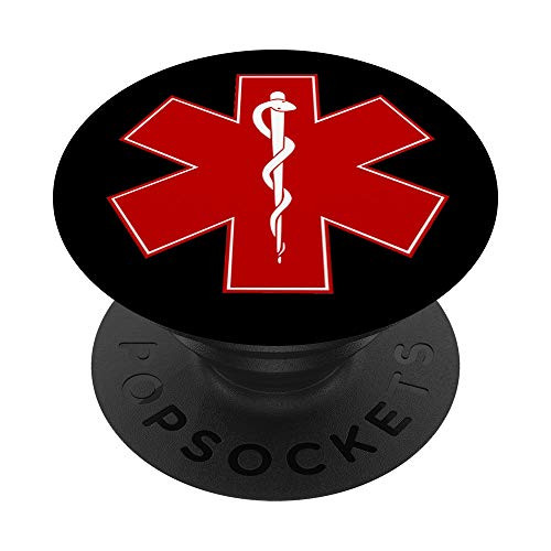 Emergency Medical Services Pop Mount Socket EMS Gift Seal PopSockets Grip and Stand for Phones and Tablets