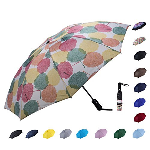 NOOFORMER Travel Inverted Automatic Umbrella  Reverse Windproof Golf Compact Lightweight Car Umbrellas for Men and Women