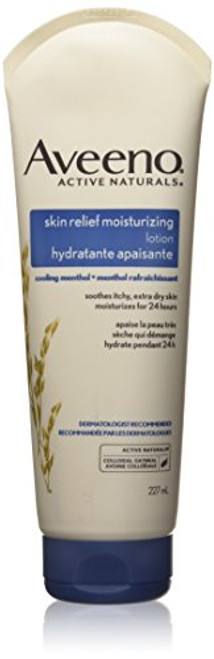 Aveeno skin relief moisturizing lotion with menthol 8-oz- tube Aveeno skin relief moisturizing lotion with menthol 8-oz- tube