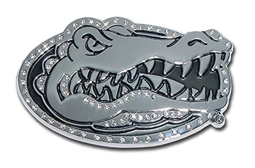 Elektroplate University of Florida -Gator Head with Austrian Crystals- Emblem