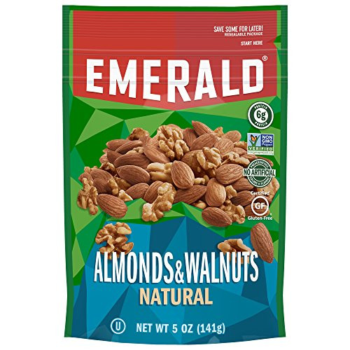 Emerald Nuts Natural Almonds 5 Ounce Resealable Bag Emerald Nuts Natural Almonds 5 Ounce Resealable Bag