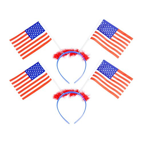 EBTOYS 4th of July Headband Headwear Independence Day Party Favors for Fourth of July Memorial Day Veterans Day 2pcs EBTOYS 4th of July Headband Headwear Independence Day Party Favors for Fourth of July Memorial Day Veterans Day 2pcs