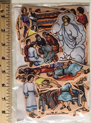 Story Time Felts Alma The Younger Felt Figures for Flannel Boards Scripture Stories Book of Mormon -Toggle Size Precut -Adult 2-4 Tall--