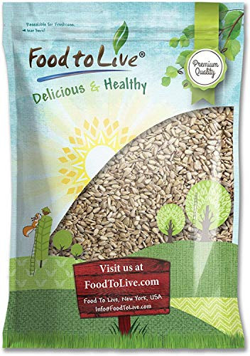 Sunflower Seeds  8 Pounds - Raw  Kosher  Kernels  No Shell  Bulk