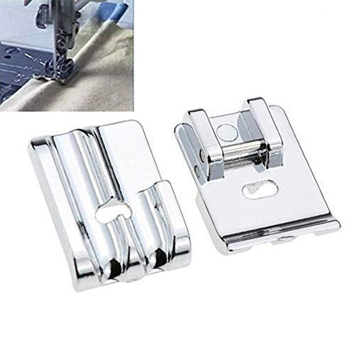 LNKA Double Welting Foot for All Low Shank Snap-on Singer Brother Babylock Euro-pro Janome Sewing Machine