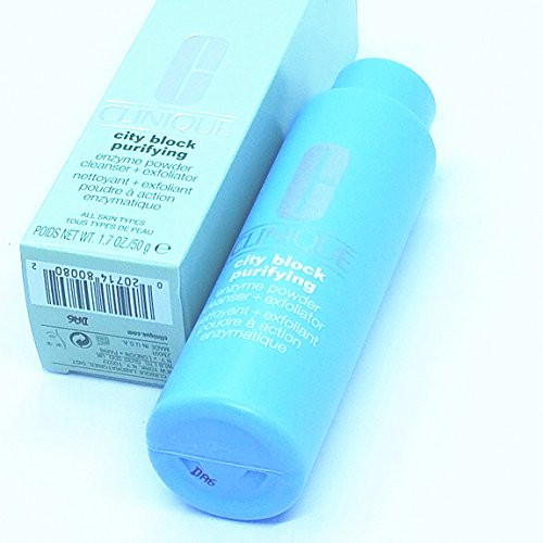 CLINIQUE CITY BLOCK PURIFYING ENZYME POWDER CLEANSER and EXFOLIATOR 1-7 oz-50 ml
