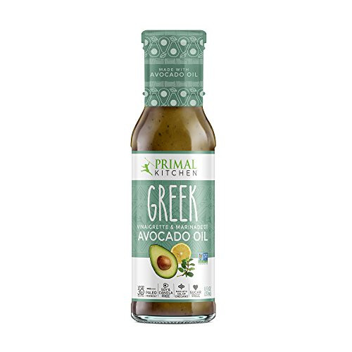 Primal Kitchen - Greek, Avocado Oil-Based Dressing and Marinade, Whole30 and Paleo Approved (8 oz)