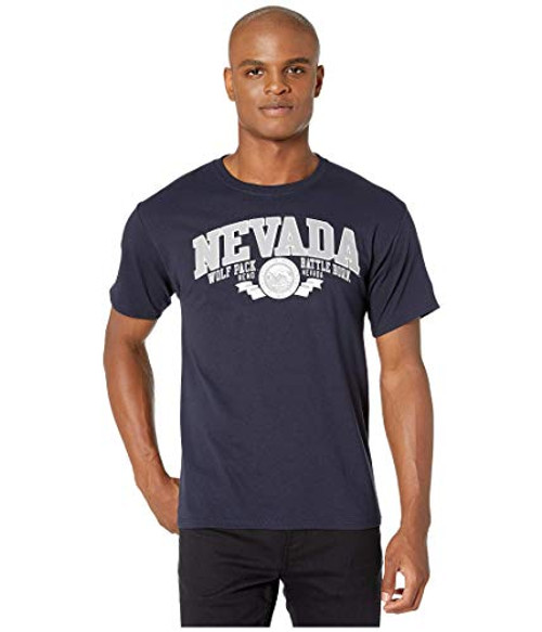 Champion College Nevada Wolf Pack Jersey Tee Navy 3 MD Champion College Nevada Wolf Pack Jersey Tee Navy 3 MD