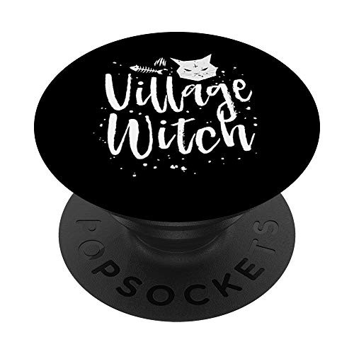 Village Witch Funny Halloween Witch Spell Outfit Costume PopSockets PopGrip Swappable Grip for Phones and Tablets Village Witch Funny Halloween Witch Spell Outfit Costume PopSockets PopGrip Swappable Grip for Phones and Tablets
