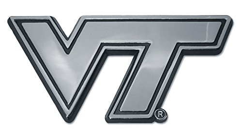 Elektroplate Virginia Tech -VT- Emblem