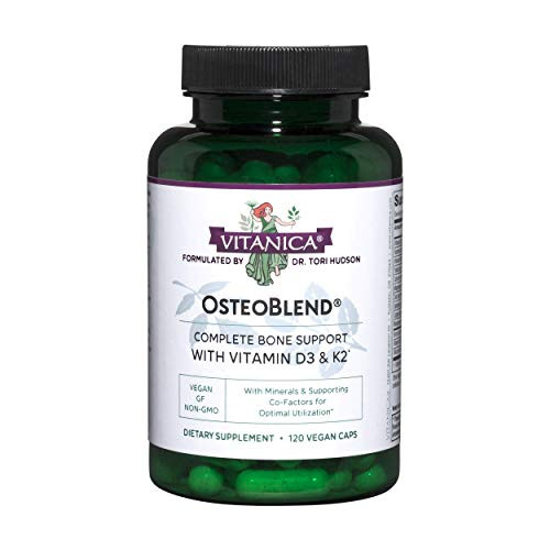 Vitanica  OsteoBlend  Bone Support  Vegan  120 Capsules