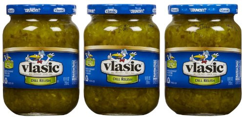 Vlasic Dill Relish  10 oz  3 pk