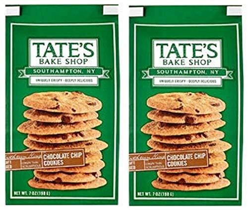 Tates Bake Shop- Chocolate Chip Cookies  7oz per bag -pack of 2-
