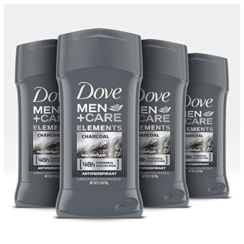 Dove Men-Care Antiperspirant Deodorant Stick Tough on Sweat Not on Skin Charcoal 48 Hour Sweat and Odor Protection 2-7 oz 4 Count Dove Men-Care Antiperspirant Deodorant Stick Tough on Sweat Not on Skin Charcoal 48 Hour Sweat and Odor Protection 2-7 oz 4 Count
