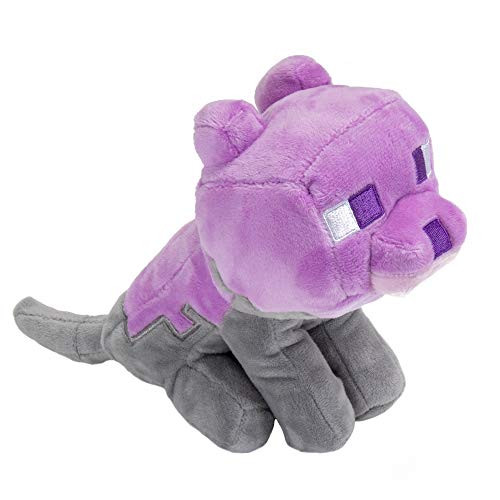 JINX Minecraft Earth Happy Explorer Dyed Cat Plush Stuffed Toy  Multi-Colored  5-5 Tall