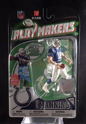 McFarlane Toys Indianapolis Colts Peyton Manning Playmakers Series 1 Action Figurine