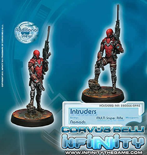 Nomad Corregidor Intruder With Sniper Rifle Miniature Corvus Belli