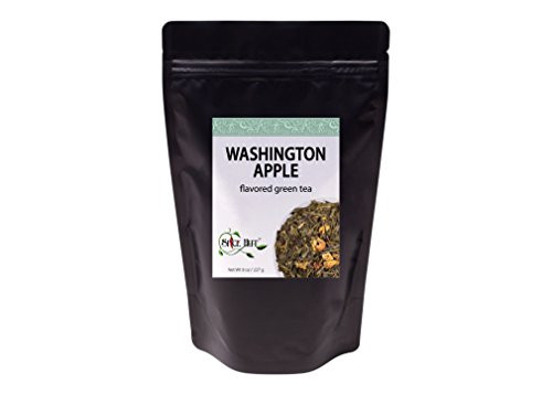 The First Sip of Tea Washington Green Apple Loose Leaf Flavored Green Tea  8 ounce