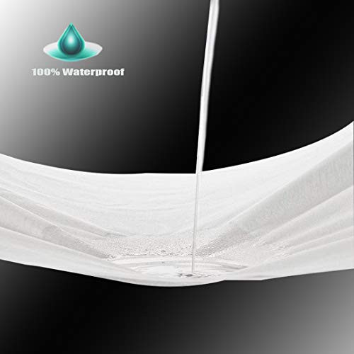 INGALIK Waterproof Mattress Protector Full Size Breathable Mattress Cover Hypoallergenic -8-21 Deep Pocket - Vinyl PVC and Phthalate Free- INGALIK Waterproof Mattress Protector Full Size Breathable Mattress Cover Hypoallergenic -8-21 Deep Pocket - Vinyl PVC and Phthalate Free-