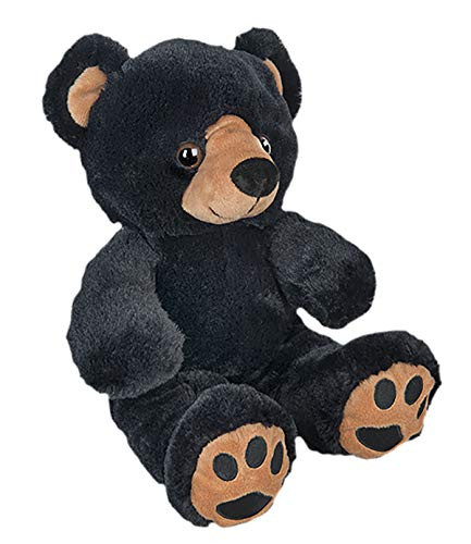 Recordable 16 Plush Benjamin the Black Bear w-20 Second Digital Recorder for Special Messages  Rymes or Songs