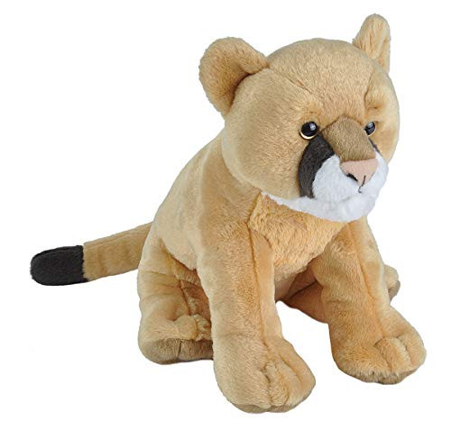 Wild Republic Mountain Lion Plush  Stuffed Animal  Plush Toy  Gifts for Kids  Cuddlekins 12 Inches
