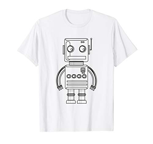 Robot Robotics Digital Technology Funny Gift T-Shirt