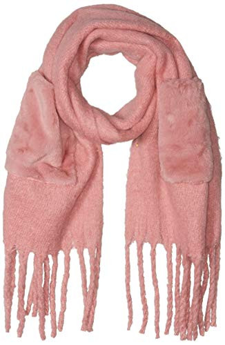 Steve Madden Womens Pocket Scarf  Blush  One Size