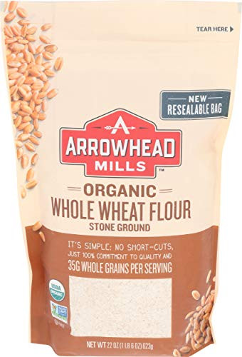 Arrowhead Mills Flour Stone Ground Wheat Organic  22 oz