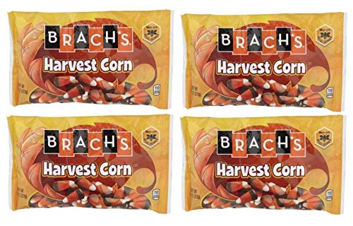 Brachs Harvest Corn -Indian Corn- Candy Corn  11 oz -Pack of 4-