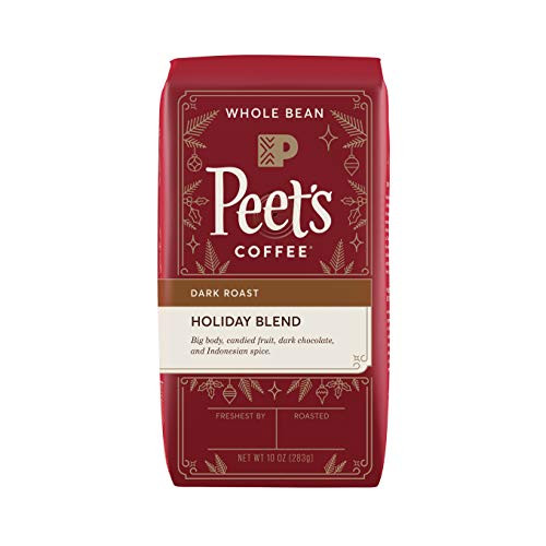 Peets Coffee Holiday Blend Coffee Bag  Whole Bean  10 Ounce