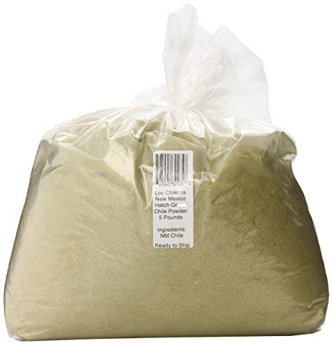 Los Chileros New Mexico Hatch Green Chile  Powder  5 Pound