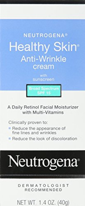 Neutrogena Healthy Skin Anti Wrinkle Cream With SPF 15, 1.4 oz Neutrogena Healthy Skin Anti Wrinkle Cream With SPF 15, 1.4 oz