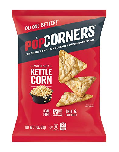 Popcorners -Kettle Corn  3 oz--Pack of 6-