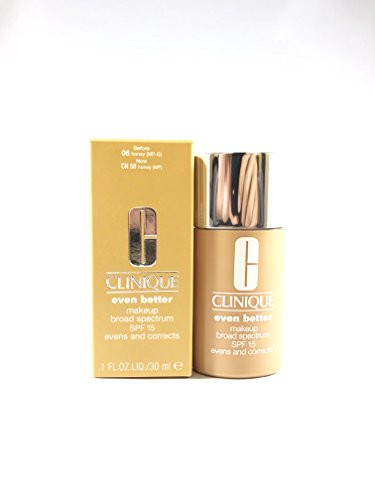 Clinique Even Better SPF 15 Makeup Foundation 06 Honey -MF-G-- CN 58 Honey -MF-