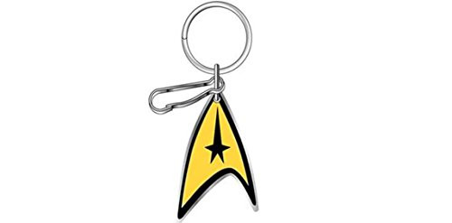 Star Trek Delta Logo Enamel Keychain