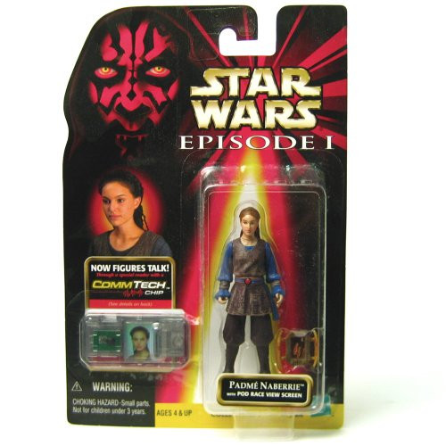 Star Wars, Episode I: The Phantom Menace, Padme Naberrie Action Figure, 3.75 Inches