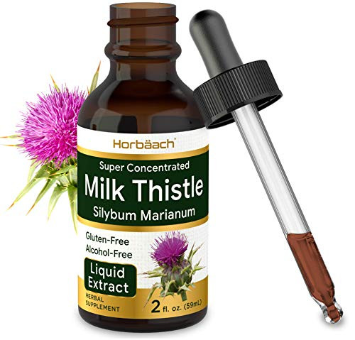 Milk Thistle Extract - 2 fl oz - Alcohol Free - Vegetarian Non-GMO and Gluten Free Liquid - by Horbaach Milk Thistle Extract - 2 fl oz - Alcohol Free - Vegetarian Non-GMO and Gluten Free Liquid - by Horbaach