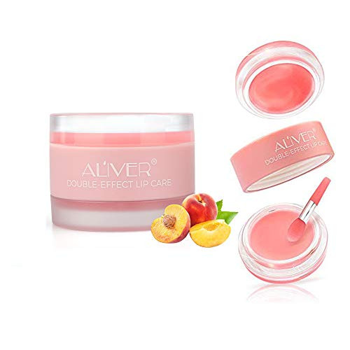Lip Sleep Mask  Lip Scrub  Lip Treatment  Peach Overnight Moisturizing Repairing Lips Mask  Sleeping Lip Balm  Peeling Lips  Lip Primer  Lip Scrub  Ch