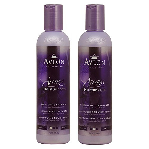 Avlon Affirm MoisturRight Nourishing Shampoo and Conditioner 8oz Duo