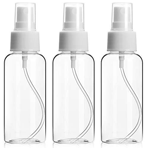 Empty Spray Bottles  2-7oz-80ml Fine Mist Spray Bottles Set  Refillable Travel Bottles  Liquid Containers  Mister Spray Bottle  Mini Spray Bottle for