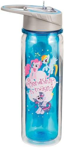 Vandor 42075 My Little Pony Friendship 18 oz Tritan Water Bottle, Multicolor