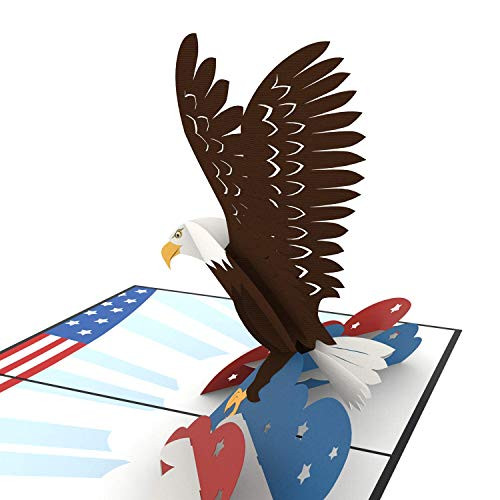 Unipop Cards American Eagle Pop Up Cards  American Eagle Gift Card  American Greeting Cards  Inspirational Cards  Eagle Scout Card  Thank You Greeting