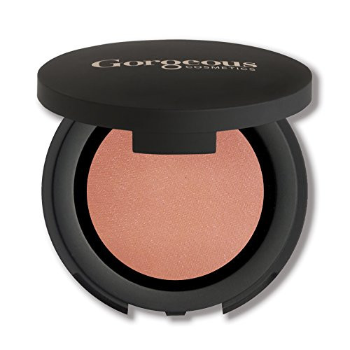 Gorgeous Cosmetics Colour Pro Blush  Pressed Powder  High Pigment Blush  Single in Compact with Mirror  Shade Peach Glow