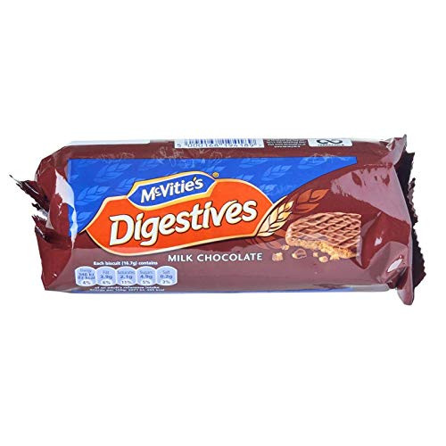 McVities Milk Chocolate Digestives 266g -Pack of 3-