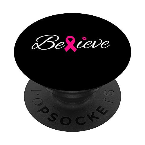 Breast Cancer Awareness Month Hot Pink Ribbon Lipstick PopSockets Grip and Stand for Phones and Tablets Breast Cancer Awareness Month Hot Pink Ribbon Lipstick PopSockets Grip and Stand for Phones and Tablets