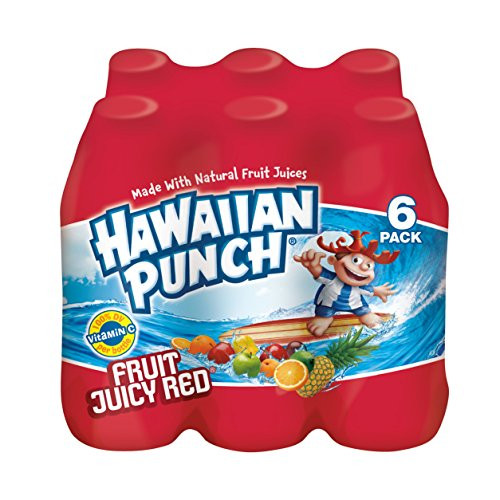Hawaiian Punch Fruit Juicy Red 10 Fluid Ounce Bottle 6 Count -Pack of 4- Hawaiian Punch Fruit Juicy Red 10 Fluid Ounce Bottle 6 Count -Pack of 4-