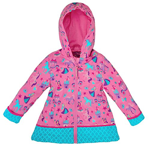 Stephen Joseph All Over Print Rain Coat  Princess 2T