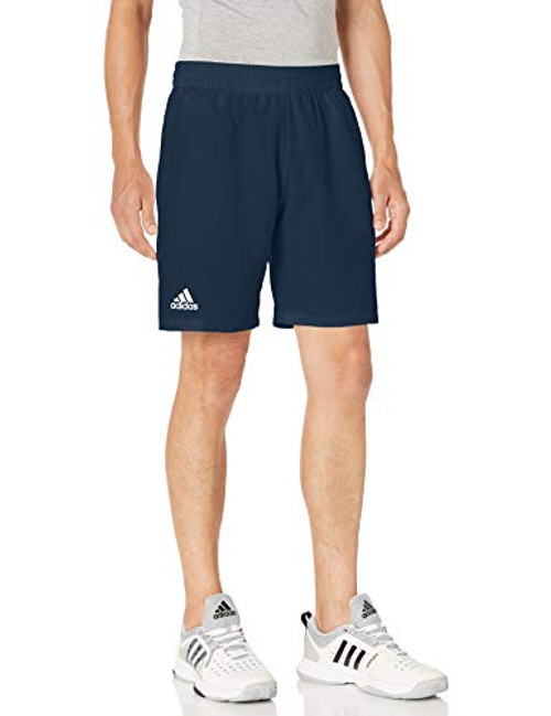 adidas Mens Tennis Club 9-Inch Shorts  Collegiate Navy-White  XX-Large